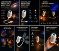 Portable Mini USB Starry Sky Projection Lamp