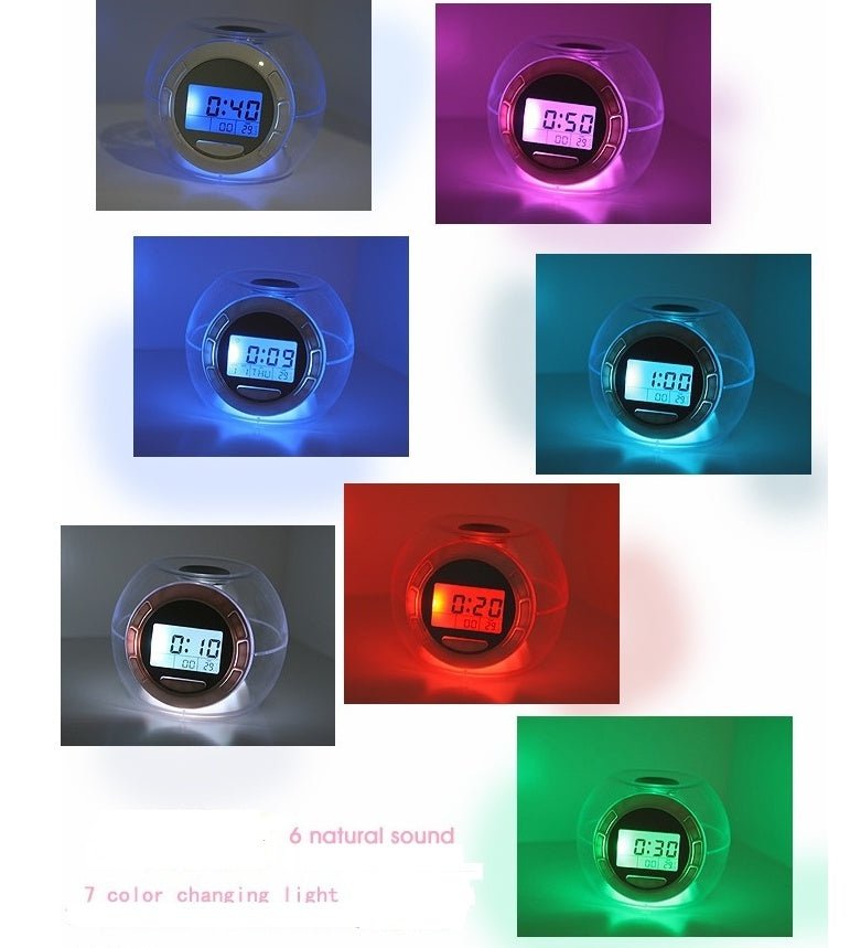 Colorful Natural Sound Alarm Clock